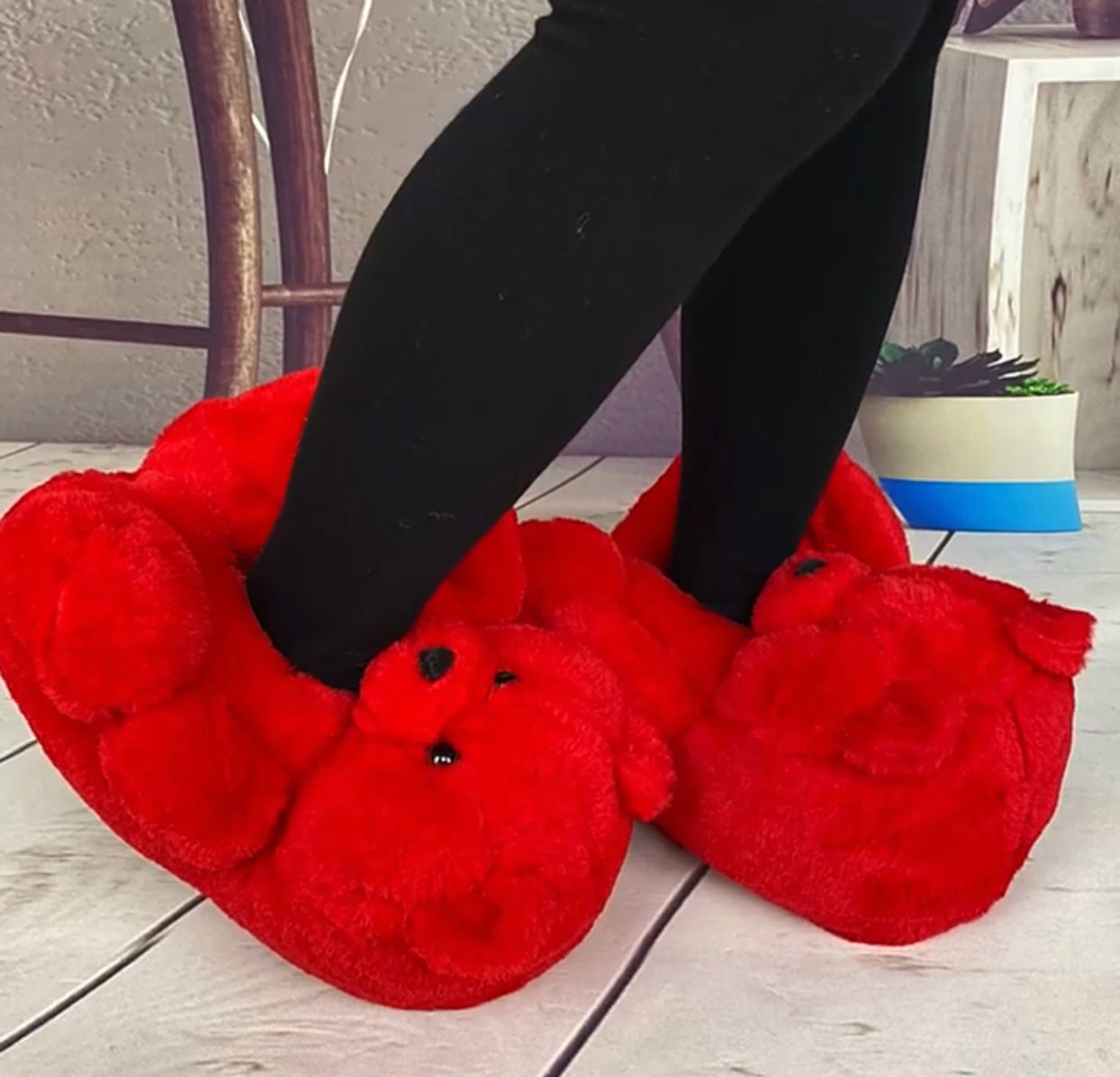 Red teddy - Miracle Shoetique